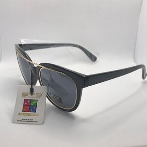 Eyedentification Brow Bar Black Frame Dark Lens Sunglasses